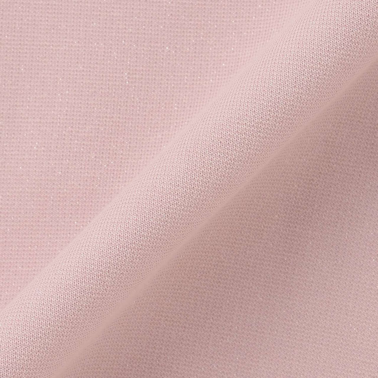 Lame Knit Zip Parka,Light pink, large image number 9