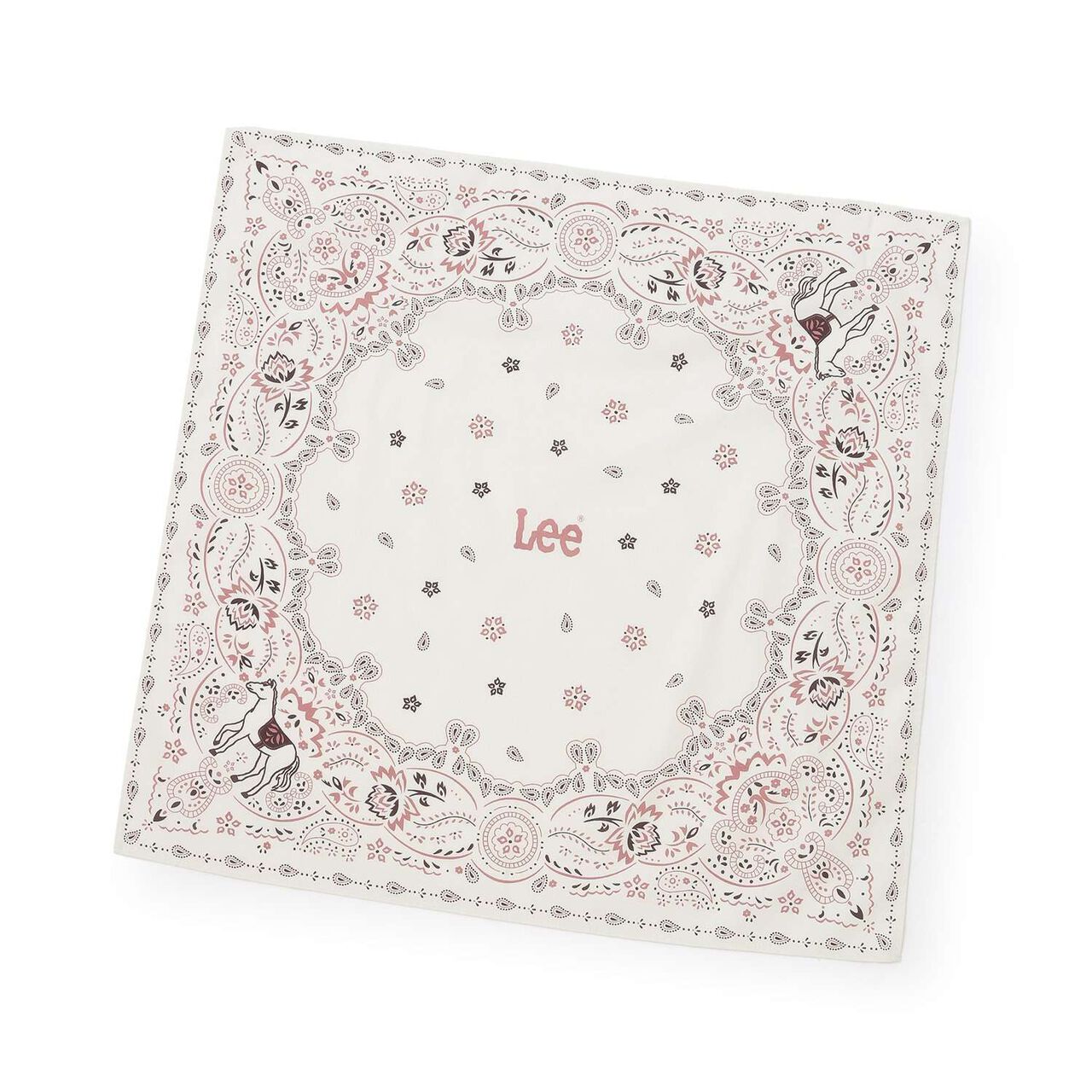 [Lee] Bandana Oversized Long-Sleeve T-Shirt,Pearl white, large image number 10