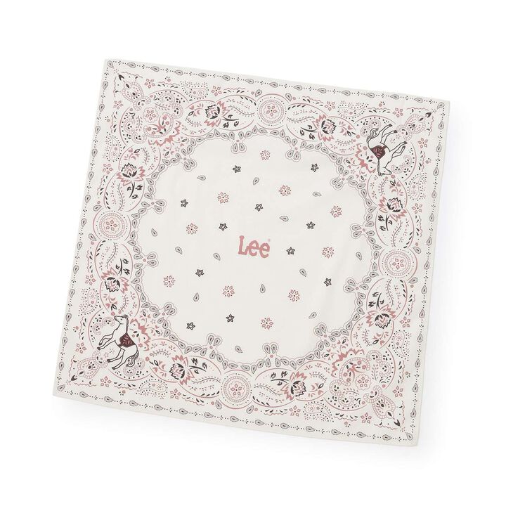 [Lee] Bandana Oversized Long-Sleeve T-Shirt,Pearl white, medium image number 10