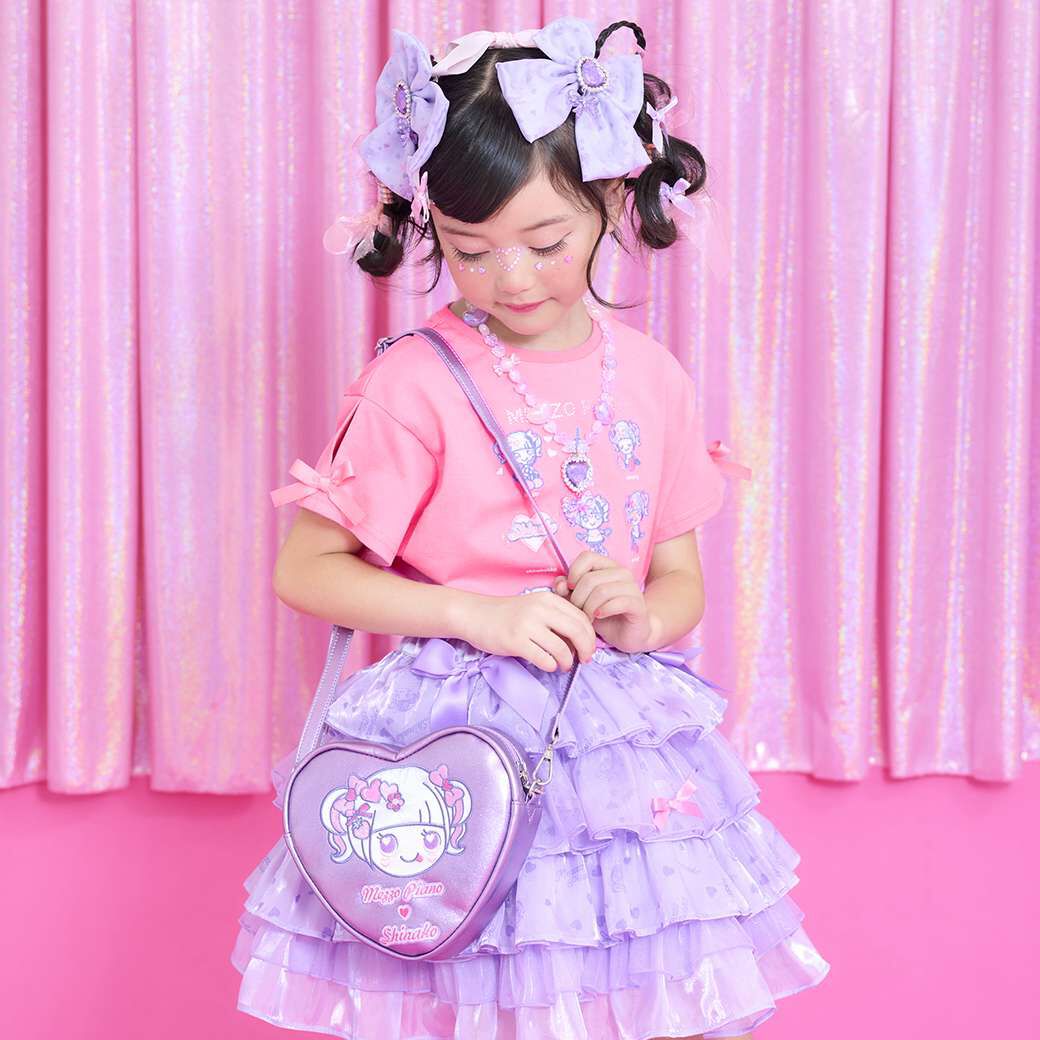Shinako-chan Heart Small Shoulder Bag for Fandom Activities