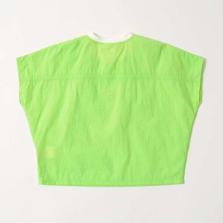 Easy Wide Nylon T-Shirt,Light khaki, medium image number 13