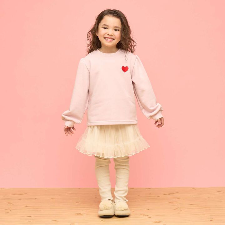 Frilly Tulle Skirt Shorts,Blue gray, medium image number 14