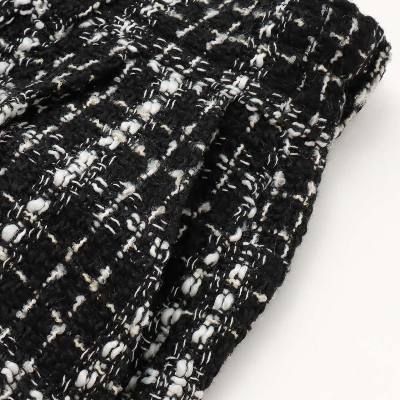 Adult-Style Holiday Tweed Short Pants,White, large image number 9