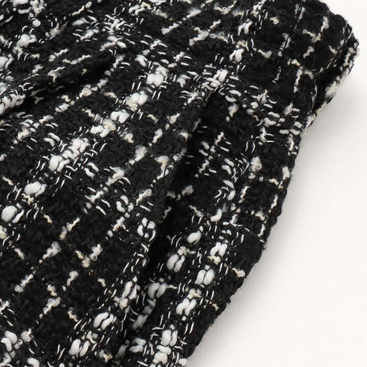 Adult-Style Holiday Tweed Short Pants,White, medium image number 9