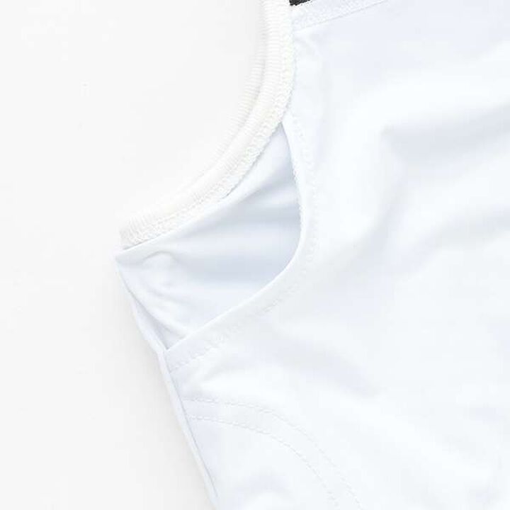 [Cool Touch] Antibacterial Tank Top with Cup,White, medium image number 6