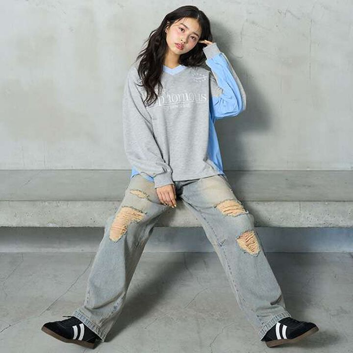 [LTXC] Gaming Pullover,Off white, medium image number 9