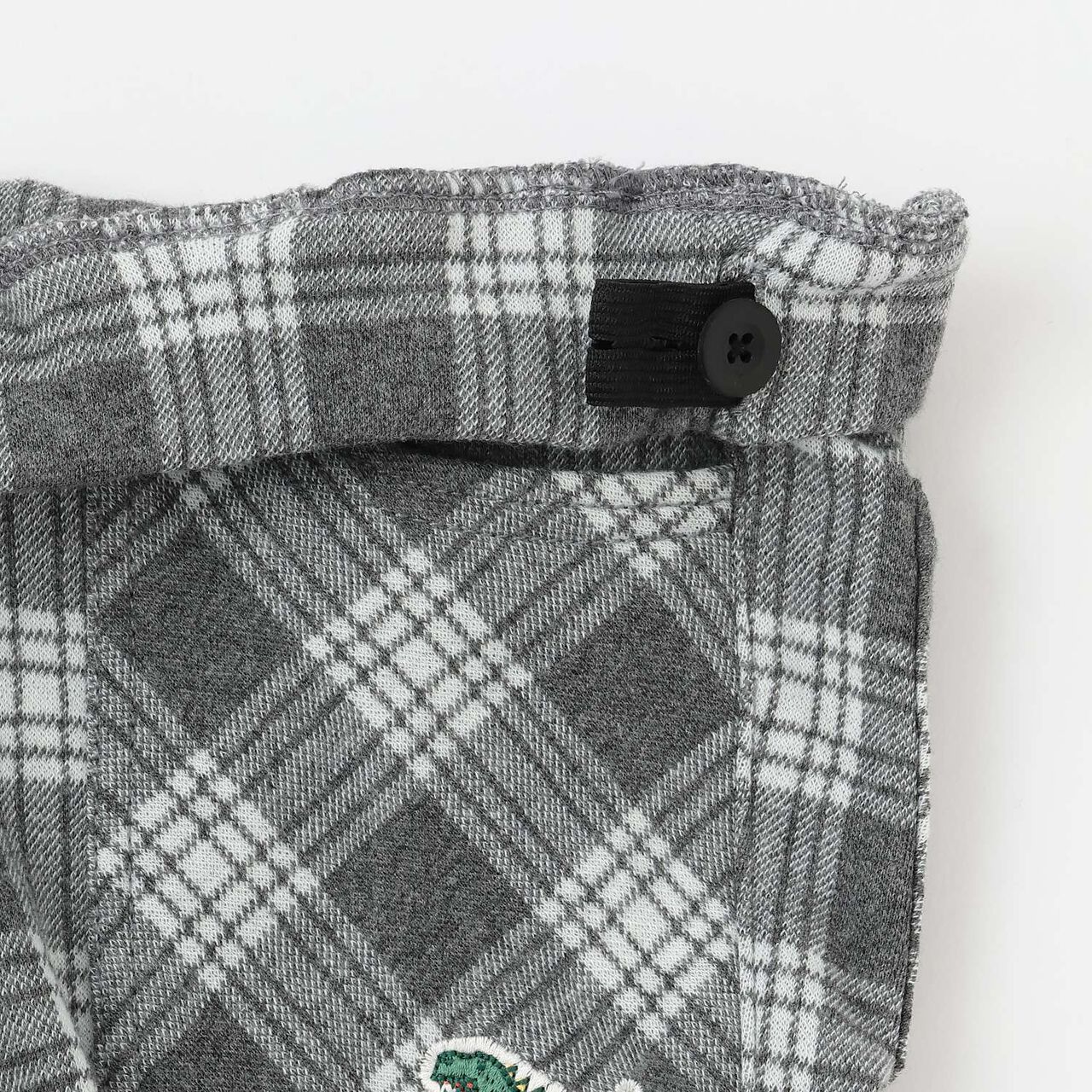 JQ Checkered Long-Length Tapered Pants,Gray, large image number 3