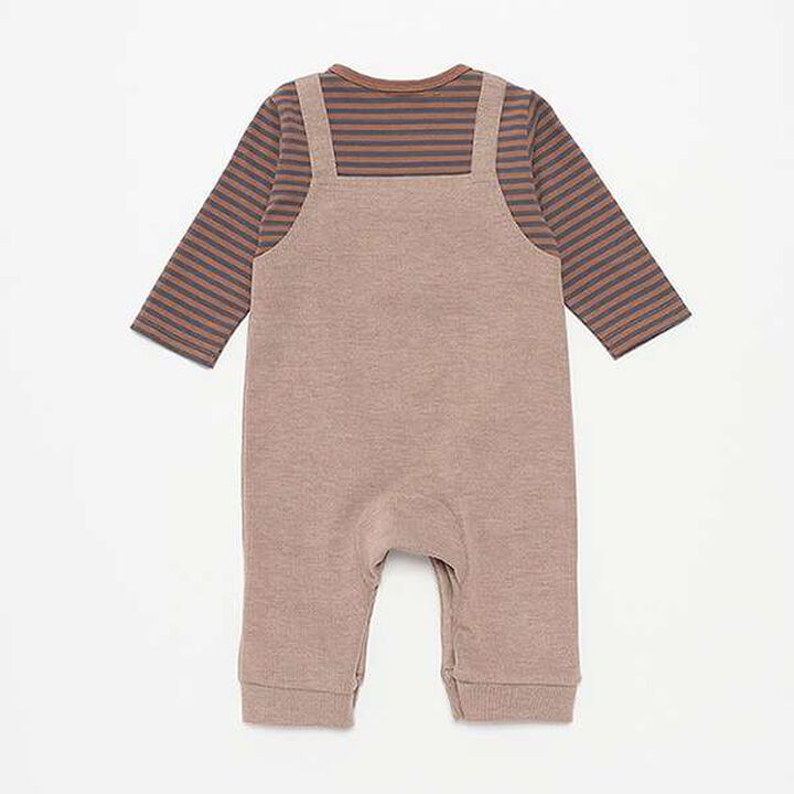 Salopette-Style Coverall,Beige, medium image number 1