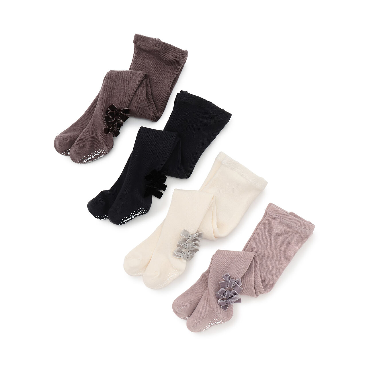 Ribbon Tights,Light pink, large image number 4