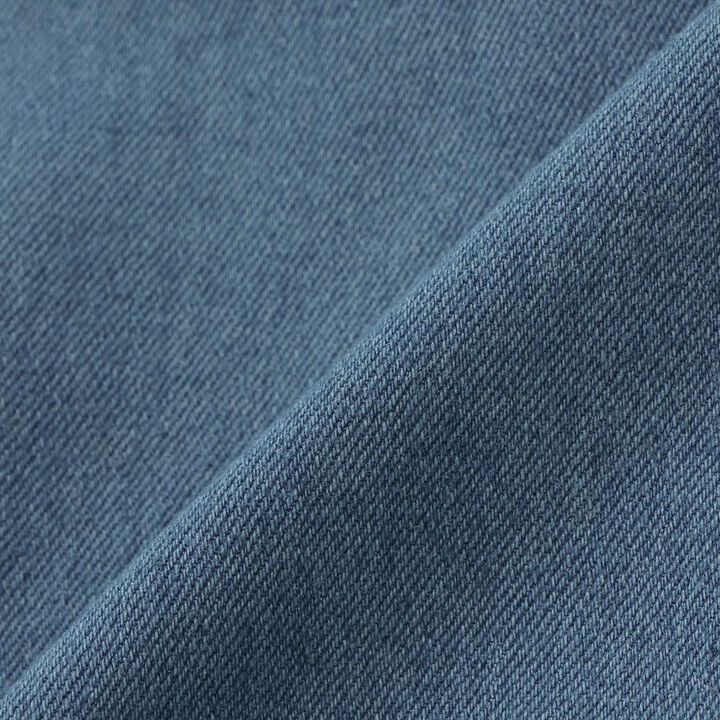 Wool Lined Stretch Denim Slim Pants,Light blue, medium image number 7