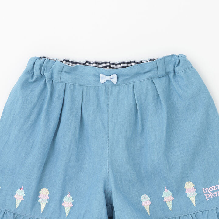 [Restocked] Ice Pattern Shorts,Sax blue, medium image number 2