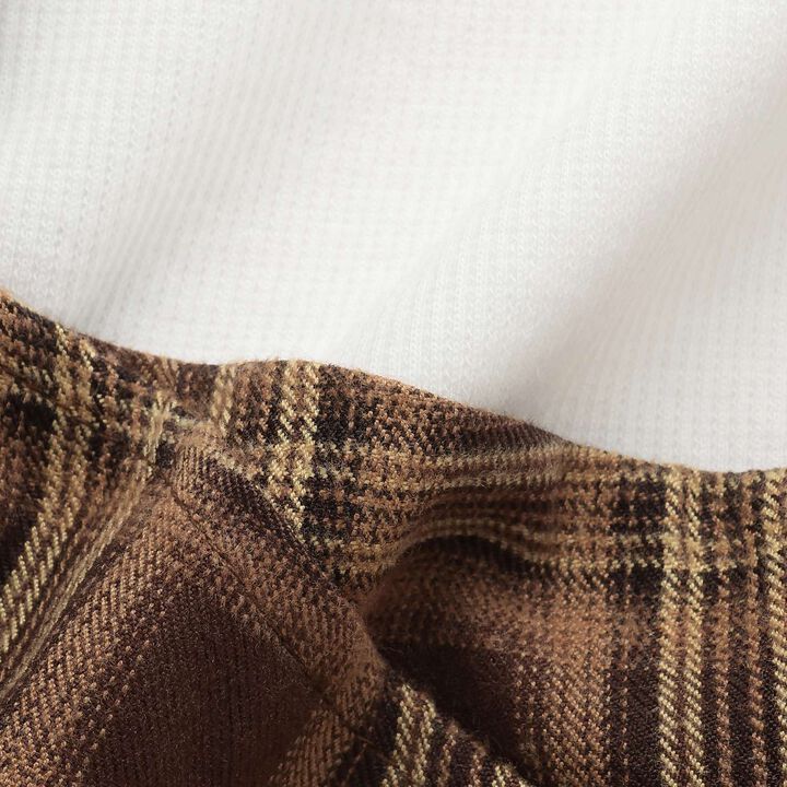 Inner Wear with Hem Checkered Camisole,Black, medium image number 11