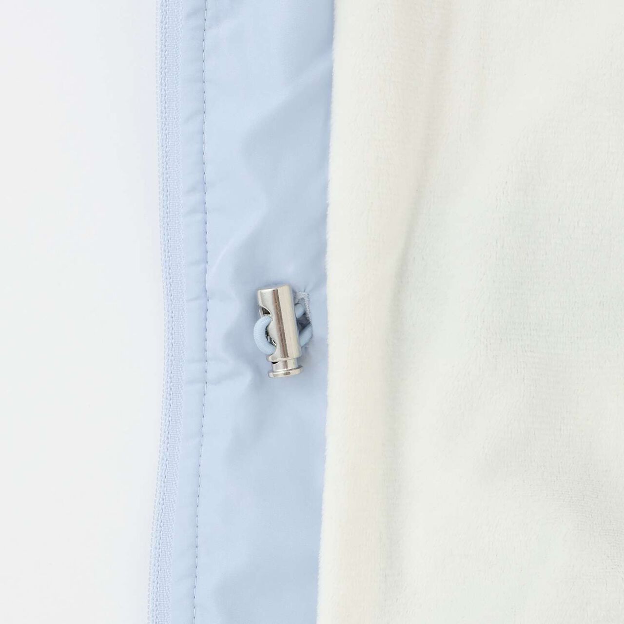 [Popular Item Restocked] Ribbon Quilted Bomber Jacket [Not Available at Physical Stores],Sax blue, large image number 6