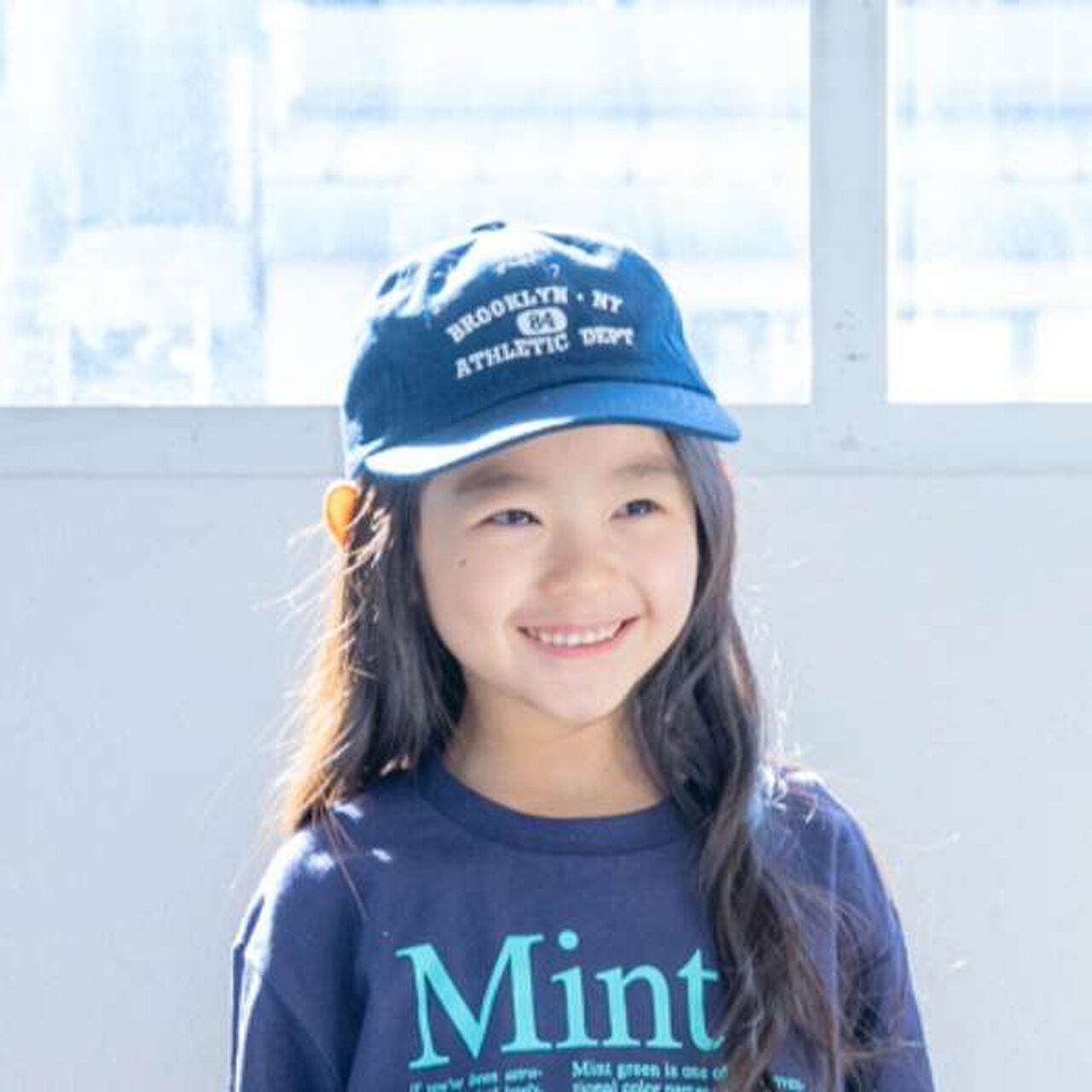 College Logo Embroidered Cap,Navy, large image number 7