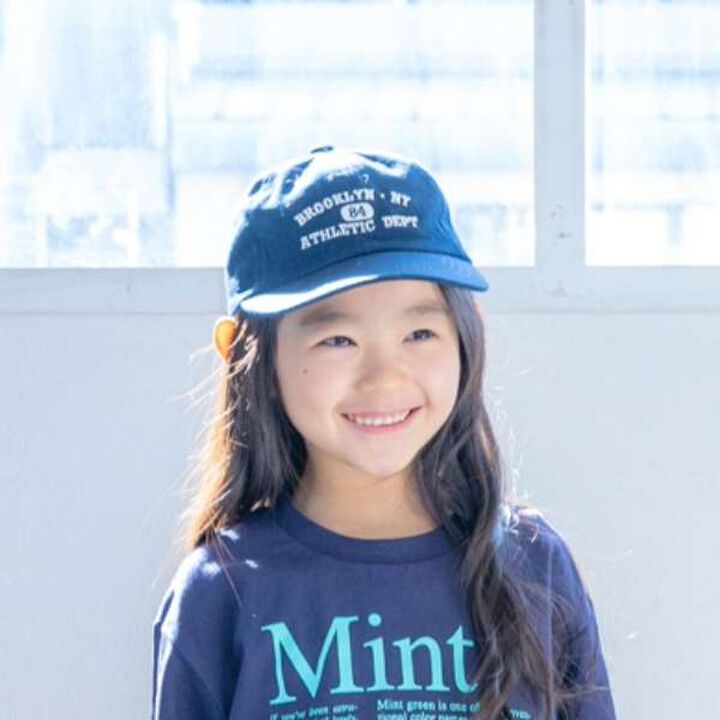 College Logo Embroidered Cap,Navy, medium image number 7