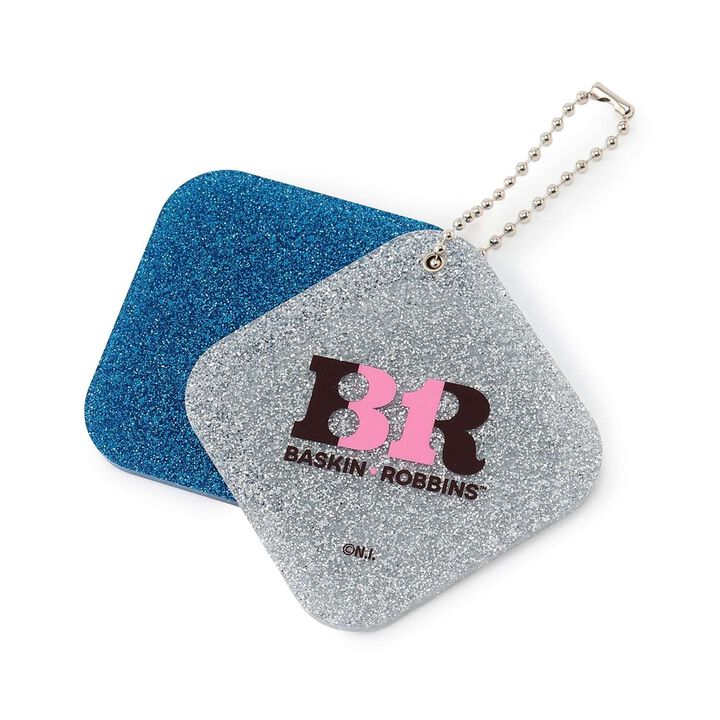 [31 Ice Cream] &times; Narumiya Characters Sparkling Mirror Charm,Navy, medium image number 1