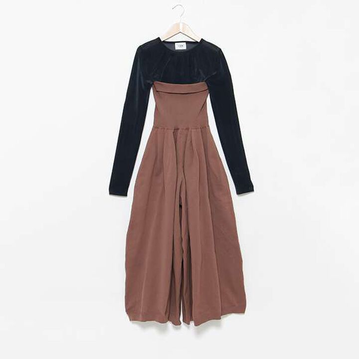 [LADIES] Loose Fit 2 WAY Bear Top Pants,Black, medium image number 21