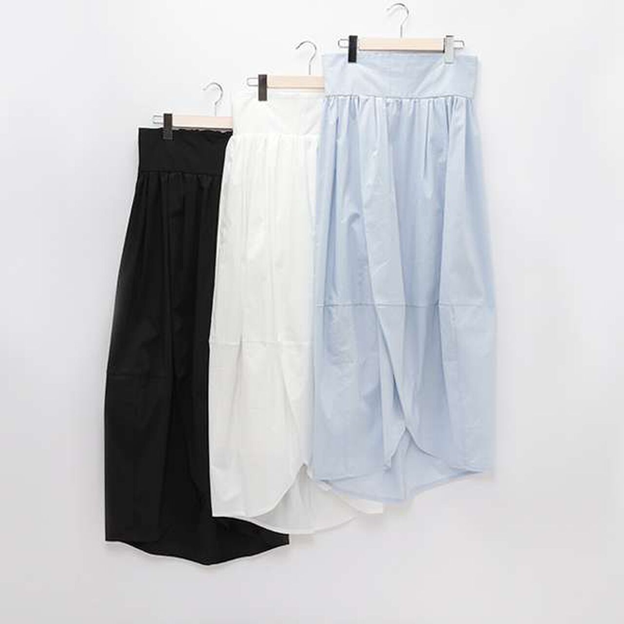 [LADIES] Cocoon Skirt,Off white, large image number 9