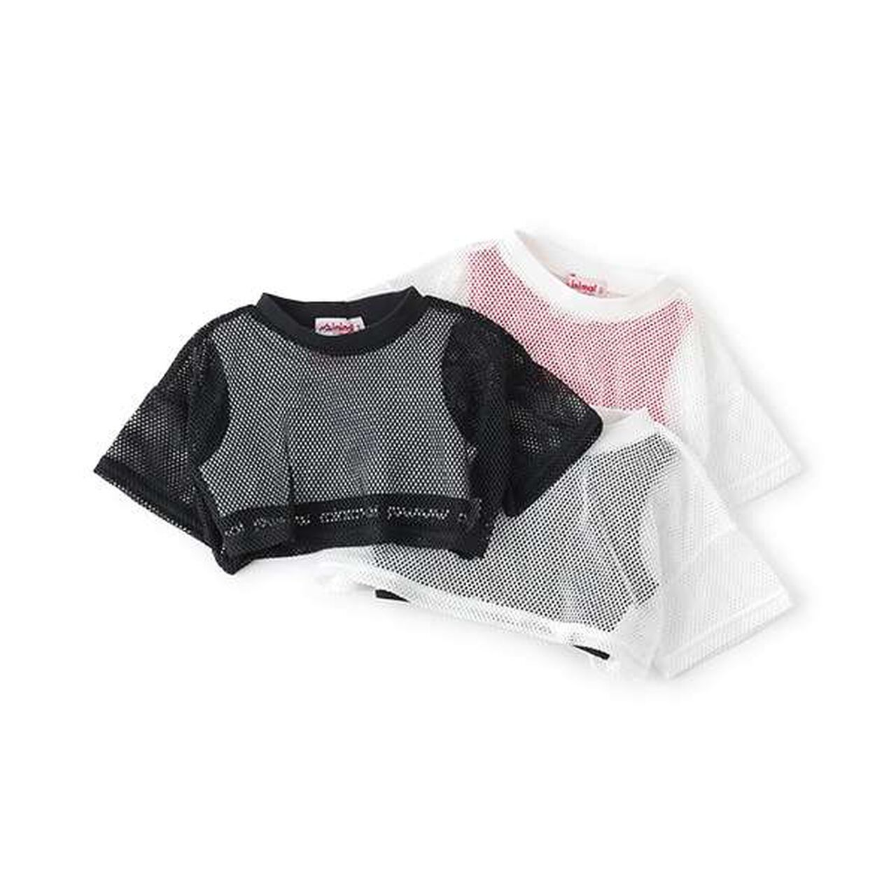 Mesh Short-Length Tank Top Set,Magenta, large image number 10