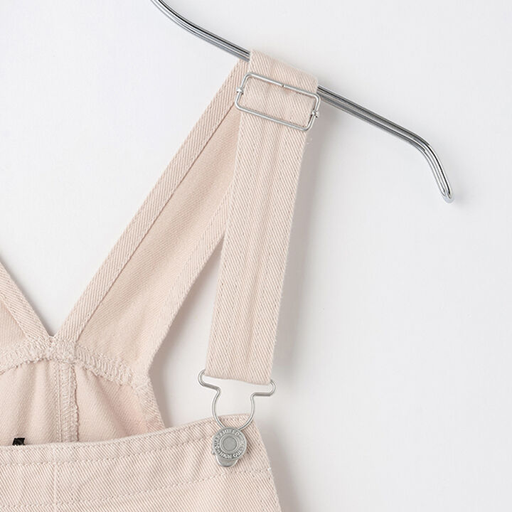 Damage Loose Overalls,Off white, medium image number 5