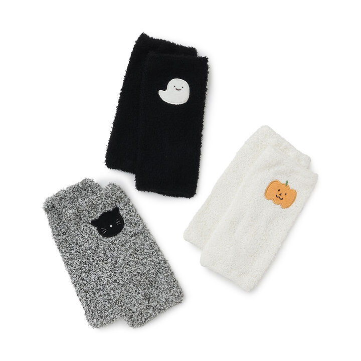 Motif Leg Warmers,Black, medium image number 8