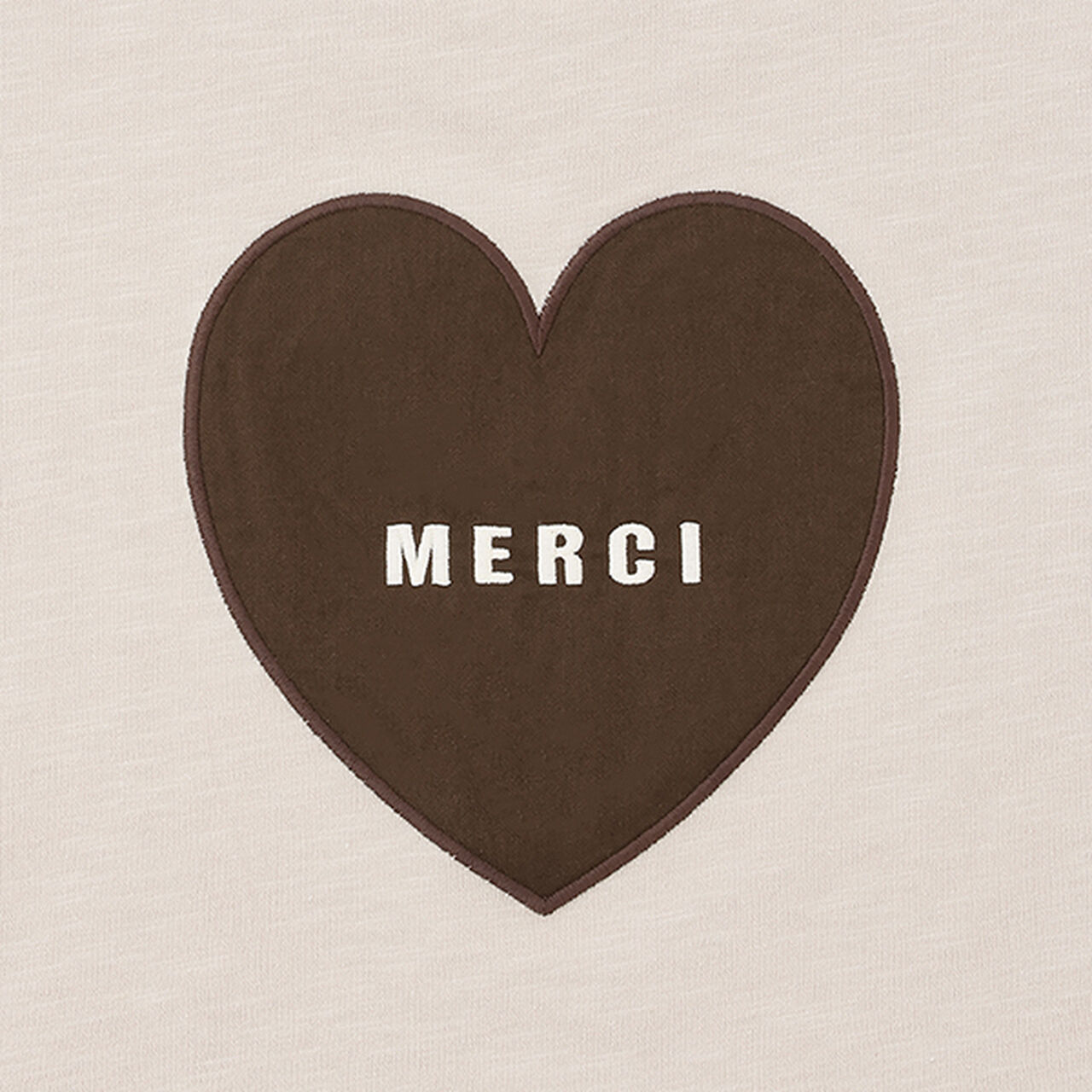 Anti-Stain Short Sleeve T-Shirt with Heart Design on Back,Light pink, large image number 8