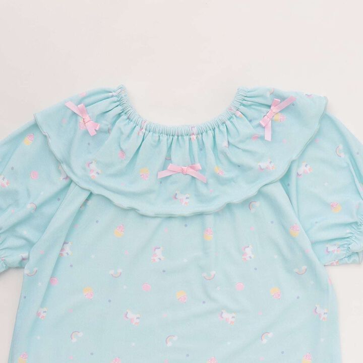 [正反皆可穿] [接觸涼感] 清涼舒適睡衣 [兒童服裝] [童裝] [女孩],暗紅色, medium image number 11