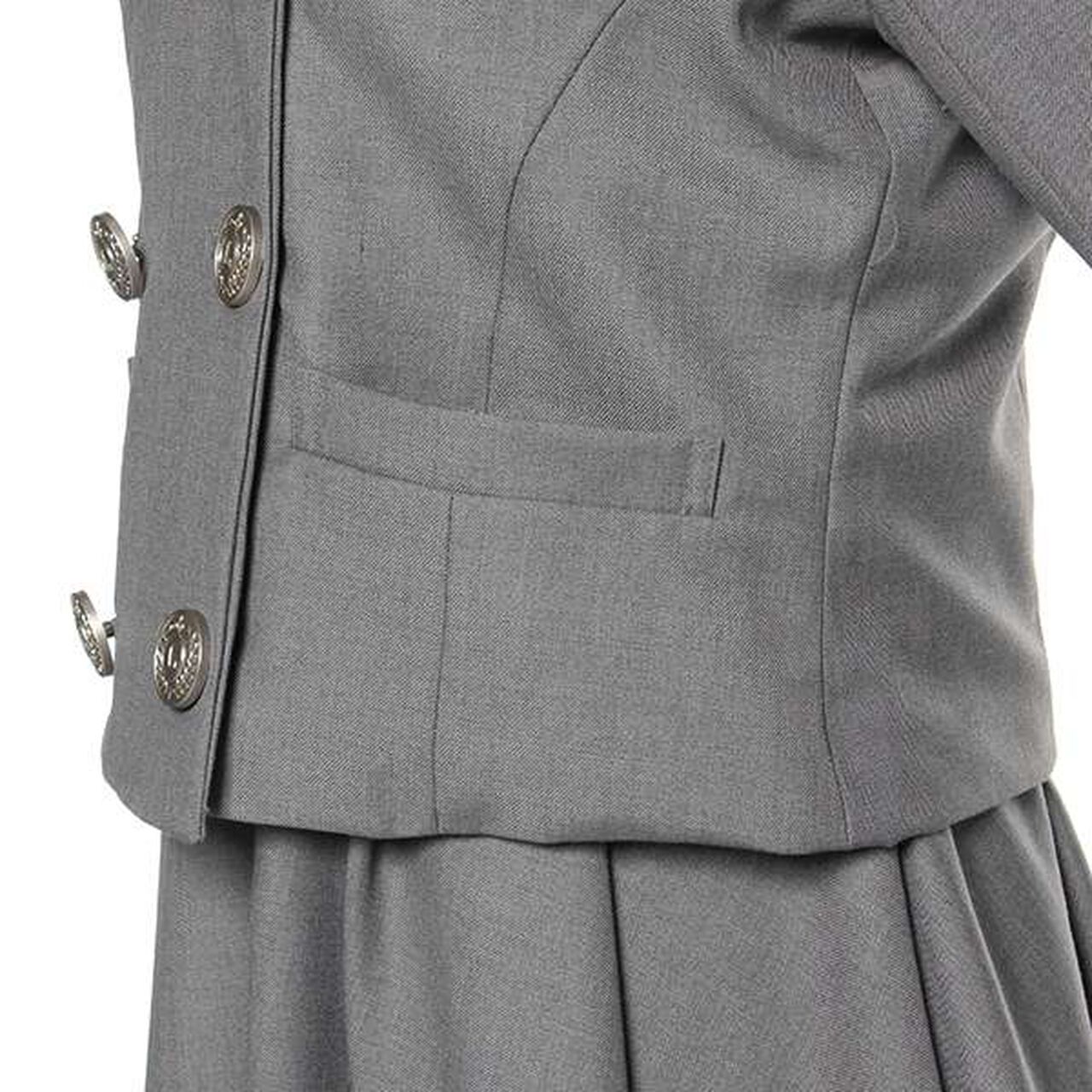 Double Sailor Jacket,Gray, large image number 6