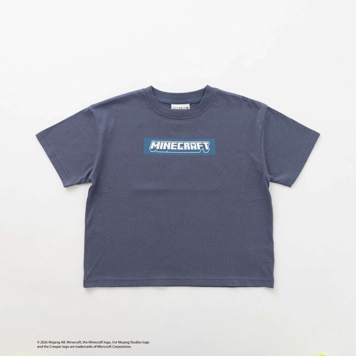 [Minecraft] Icon Block Back Short-Sleeve T-Shirt,White, medium image number 13