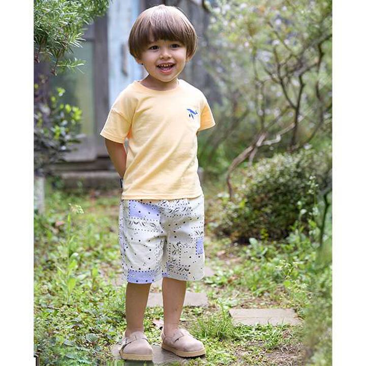 [GOOD PRICE Cool Sensation] Embroidered Short Sleeve T-Shirt,Light blue, medium image number 2