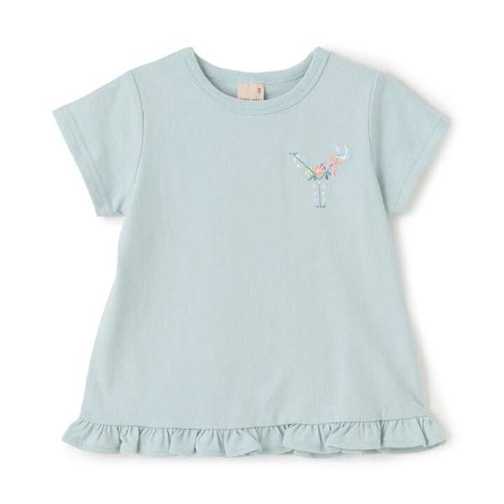 [Affordable] Alphabet T-Shirt,Emerald green, medium image number 0