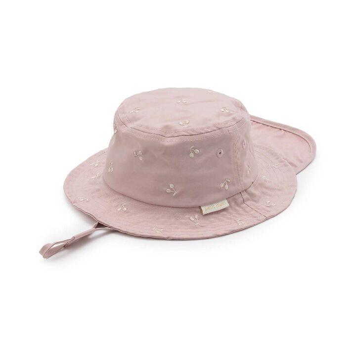 [Heat-Resistant] Embroidered Bucket Hat,Pink, medium image number 15