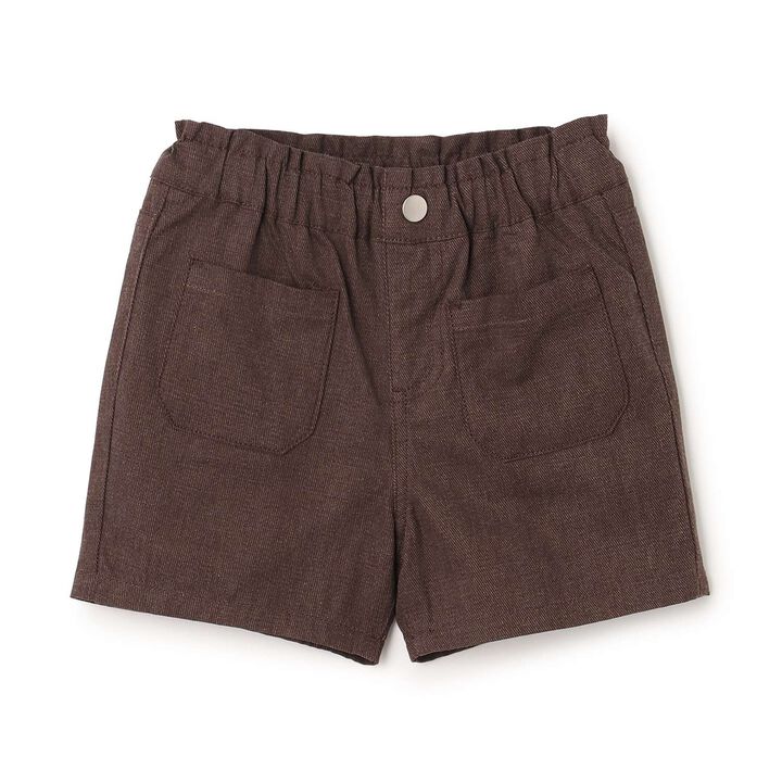 Washed Heart Pocket Shorts,Blue, medium image number 4