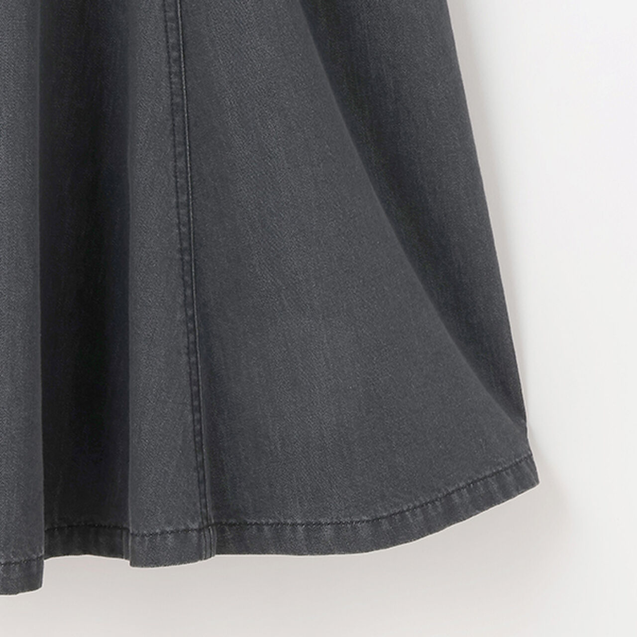 [Cool Touch] Side Slit Lace-Up Jumper Skirt Set,Blue, large image number 16