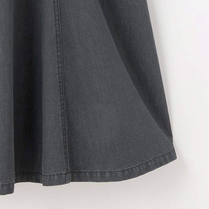 [Cool Touch] Side Slit Lace-Up Jumper Skirt Set,Blue, medium image number 16