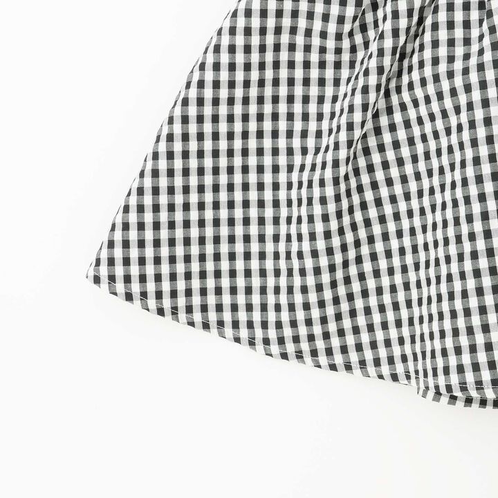 Link Puff Sleeve Peplum One-Piece Dress,Blue, medium image number 10