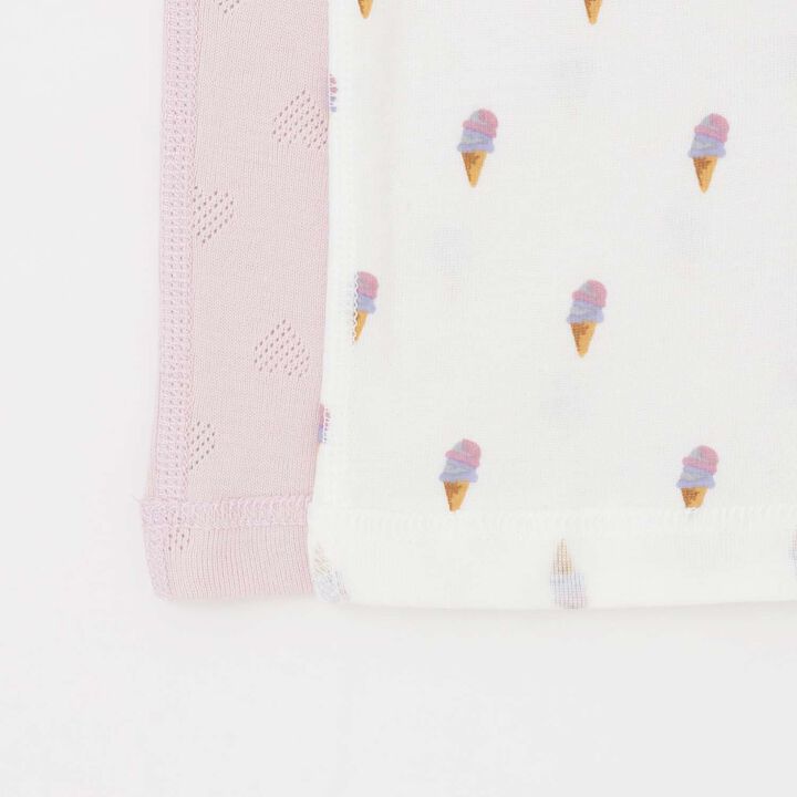 [Weak Acidity] Girls' Camisole Undergarments 2-Pack,Moderate pink, medium image number 5