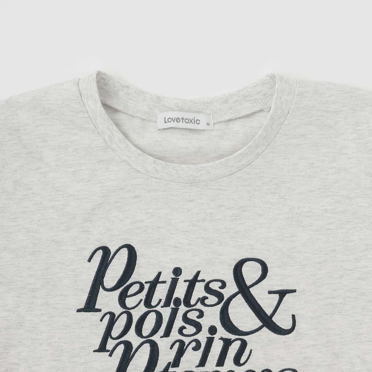 Logo Embroidery Long-Sleeve T-Shirt,Off white, large image number 7