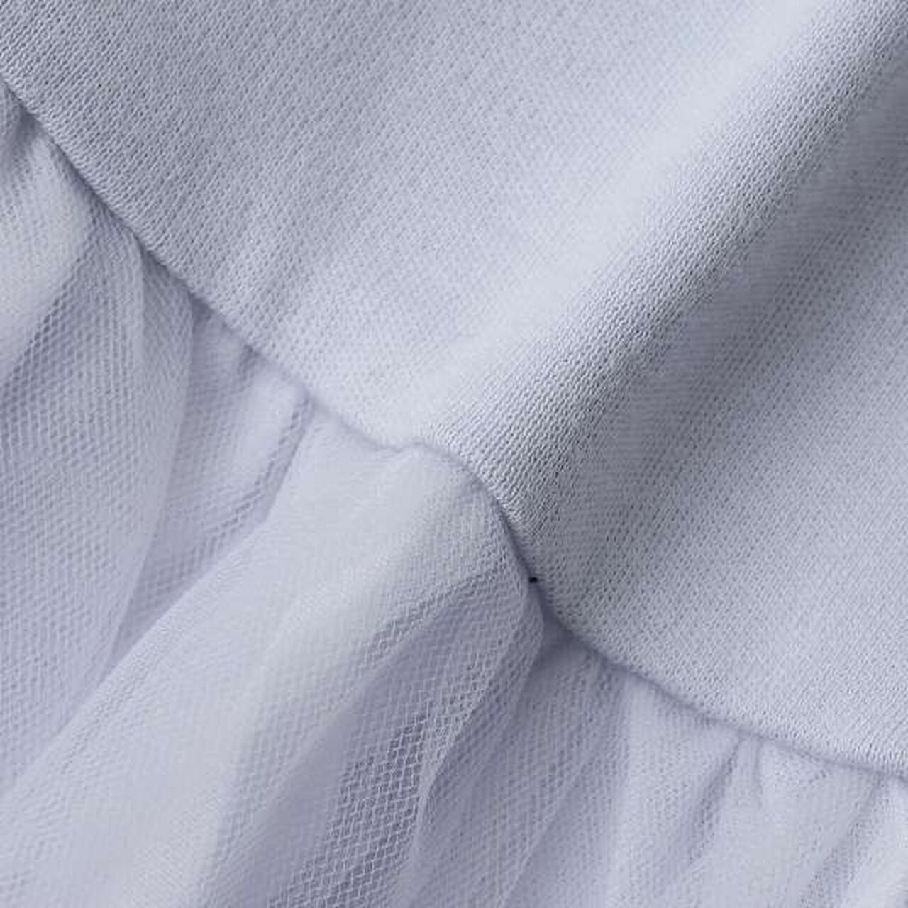 [Link] Sheer Peplum Docking T-Shirt,Light blue, large image number 10