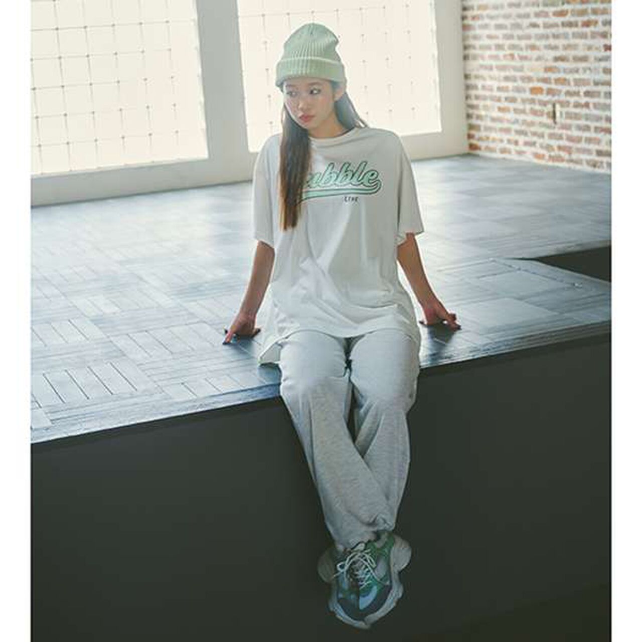 [LTXC] Cotton Touch Beanie,Ivory, large image number 5