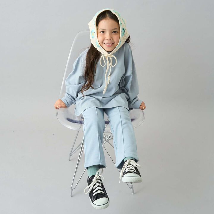 [Daily Standard Wear] [Quick-Dry Absorbent] Center Pleats Flare Sweatpants,Black, medium image number 28