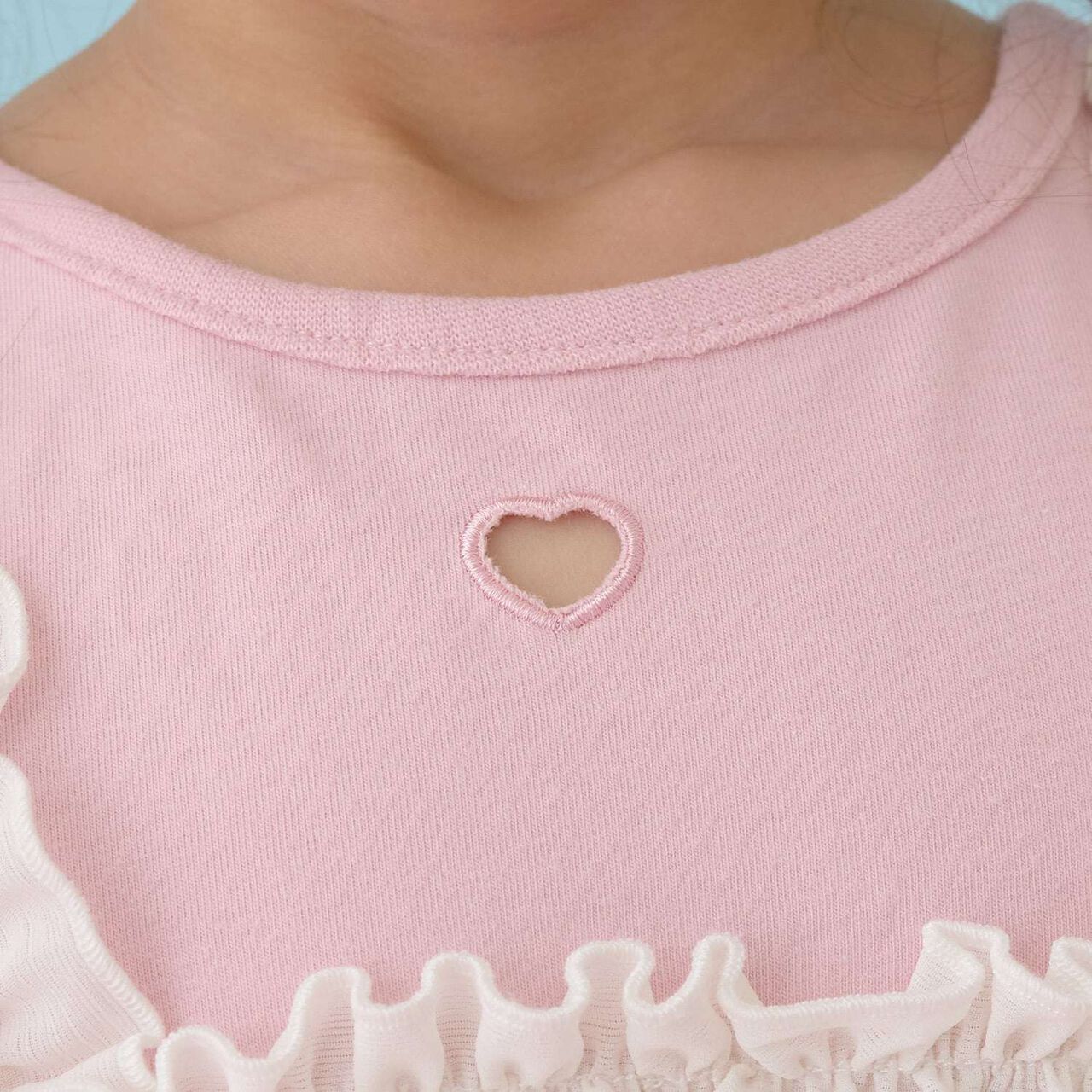 [Either Way Is Fine] UV Protection & Cool Touch Tiered Camisole Docking T-Shirt [Kids Girls],Mint, large image number 20