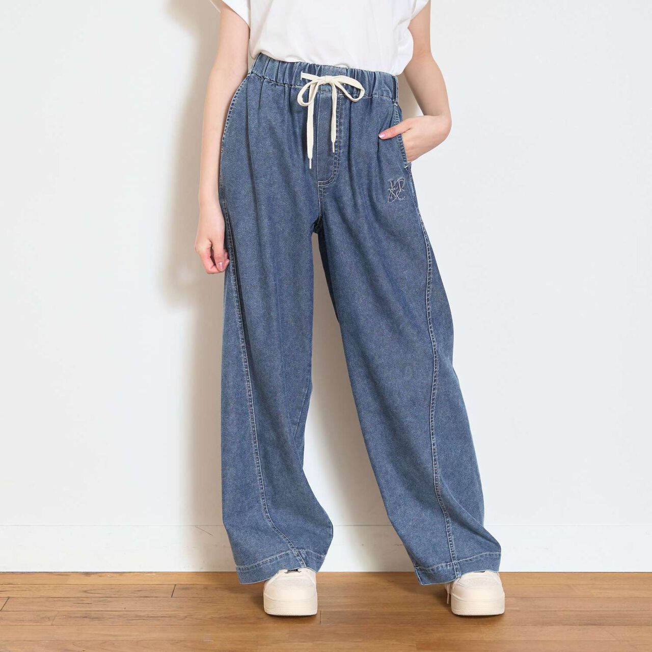 [Cool Touch] Summer-Ready Easy Pull-On Pants,Gray, large image number 5