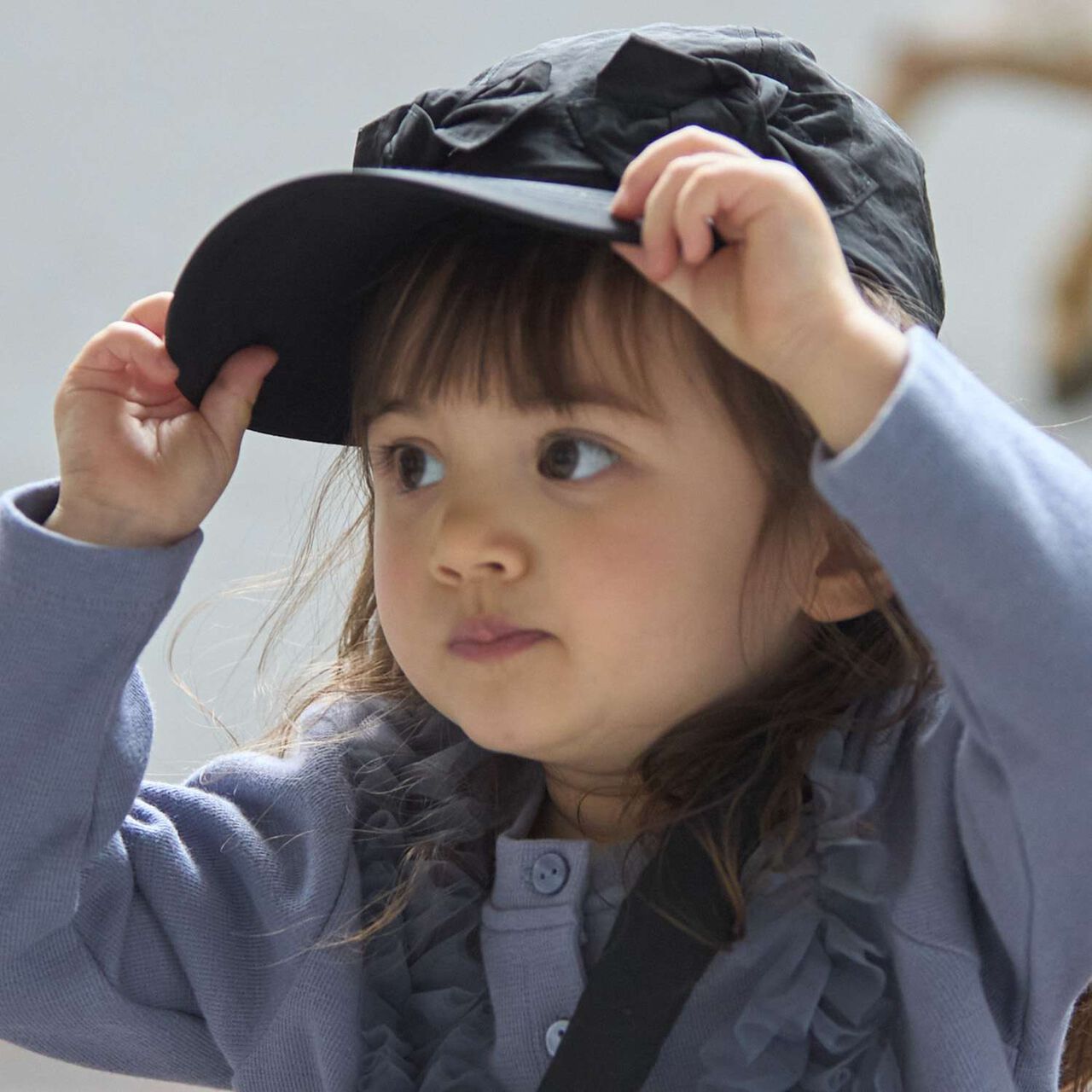 Many Ribbon Cap,Ivory, large image number 2