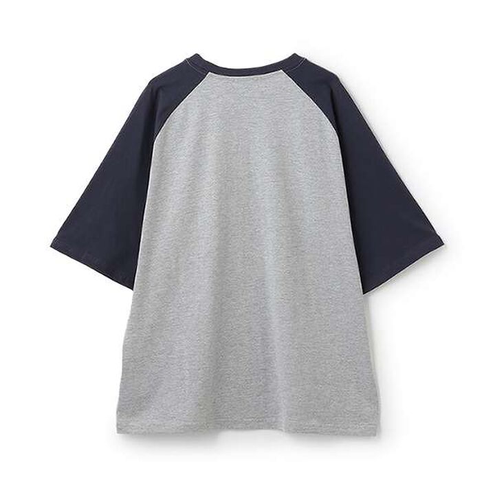 Graffiti Print Raglan Sleeve Big Short Sleeve T-Shirt,White, medium image number 1