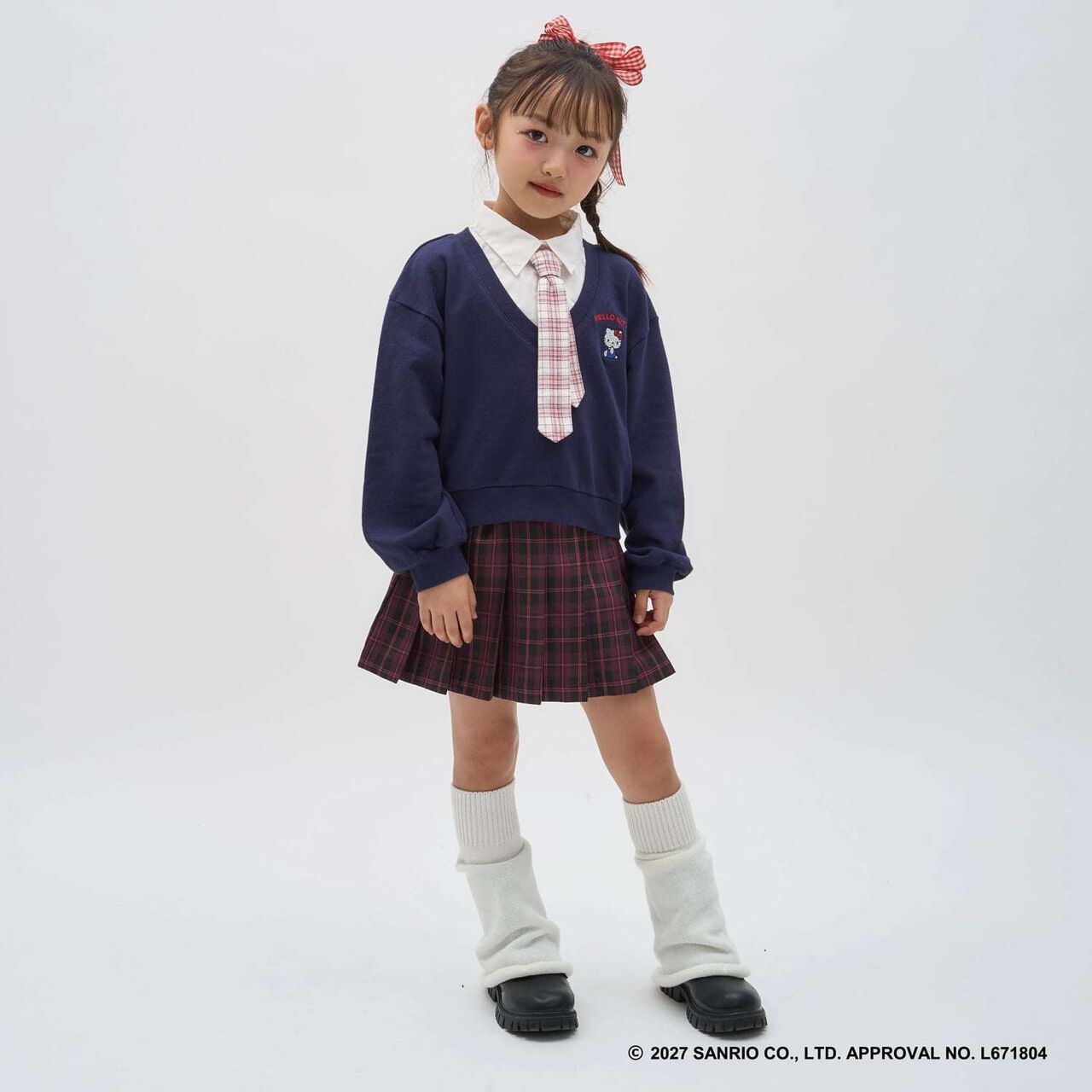 [Sanrio Characters] Leg Covers,Black, large image number 3