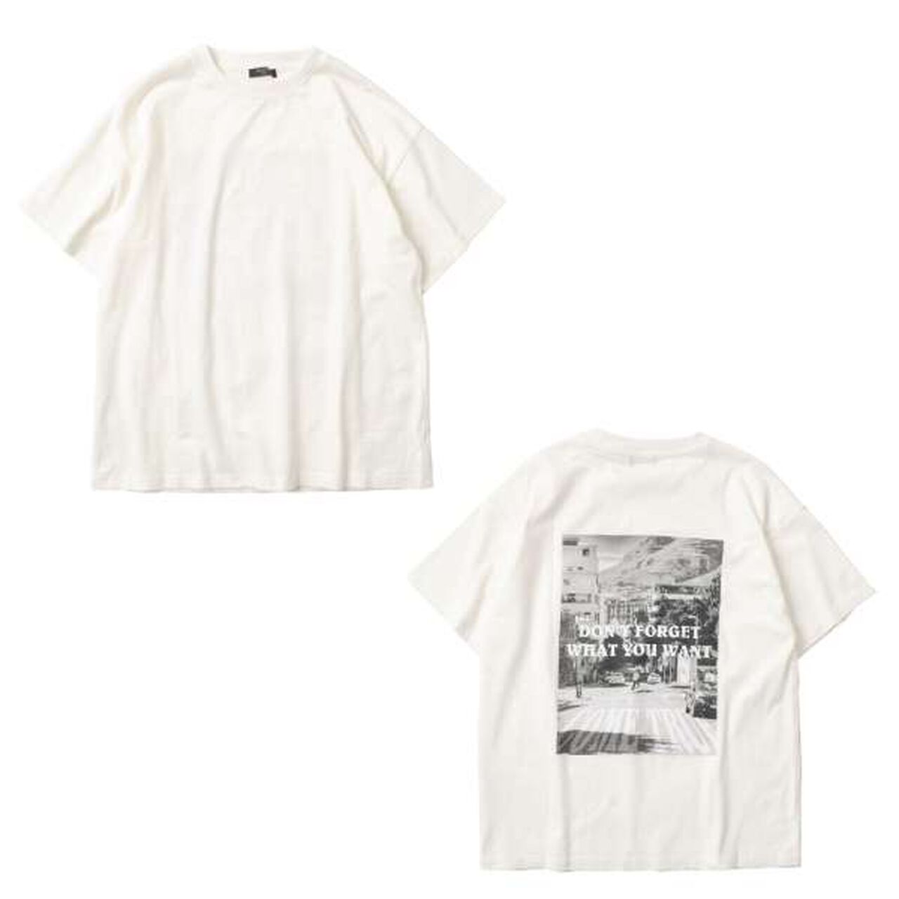 Assorted Photo Short Sleeve T-Shirt,Navy, large image number 7