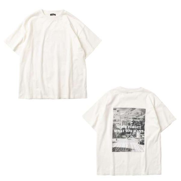 Assorted Photo Short Sleeve T-Shirt,Navy, medium image number 7