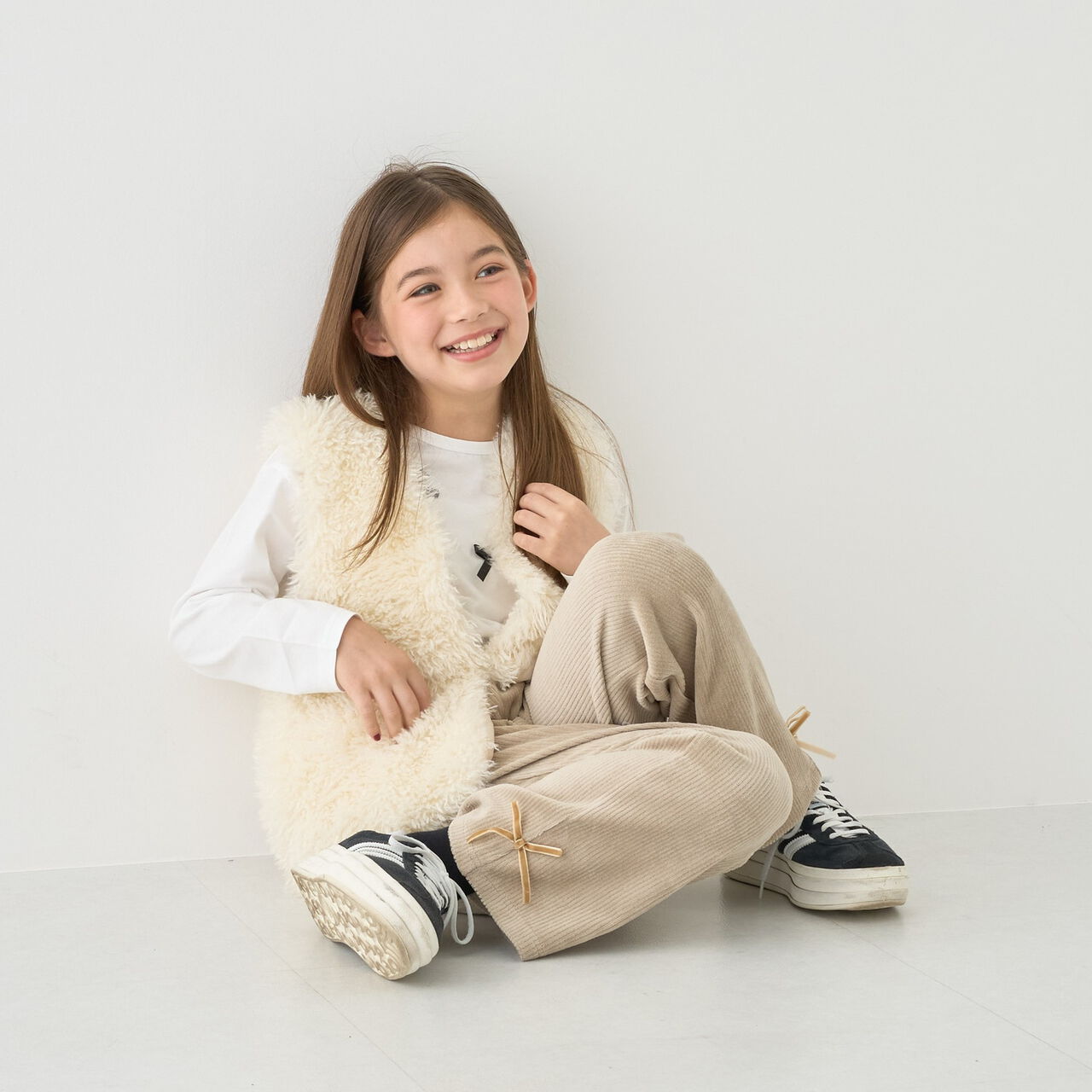 Addictive Comfort Knit Cord Pants,Sax blue, large image number 5
