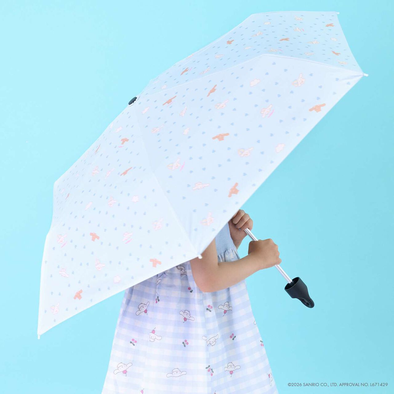 [Sanrio Characters] All-Weather Folding Umbrella,Ivory, large image number 3